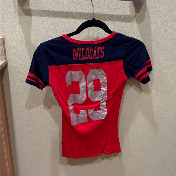 Pro Edge Womans Arizona Red and Blue Tee Shirt - Picture 7 of 9